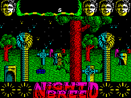 Nightbreed screenshot 2 for ZX Spectrum